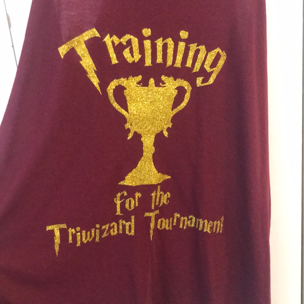 HARRY POTTER Maroon Tank top!